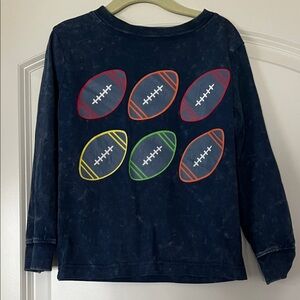MISH BOYS | (5) Kids Football Graphic Long Sleeve Shirt - Multicolor